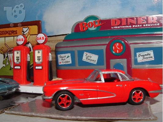 1958 Custom Corvette, Greenlight, Corvette Collection κουκλη